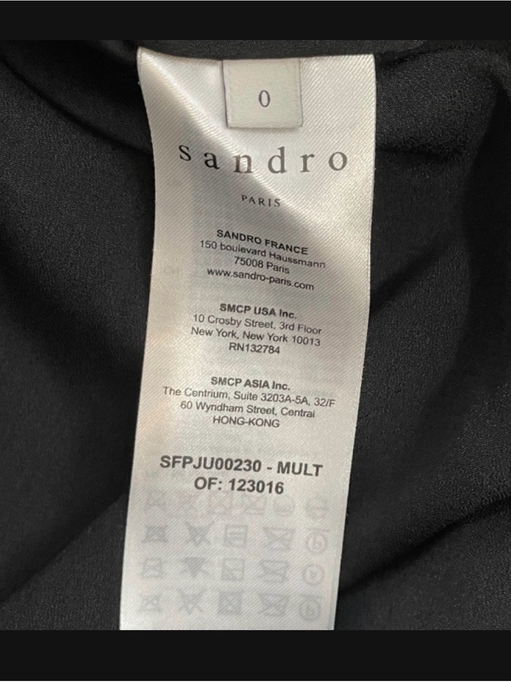 Sandro Ivona Mixed Scarf Print Pleated Midi Skirt Size 0 XS - Picture 4 of 4